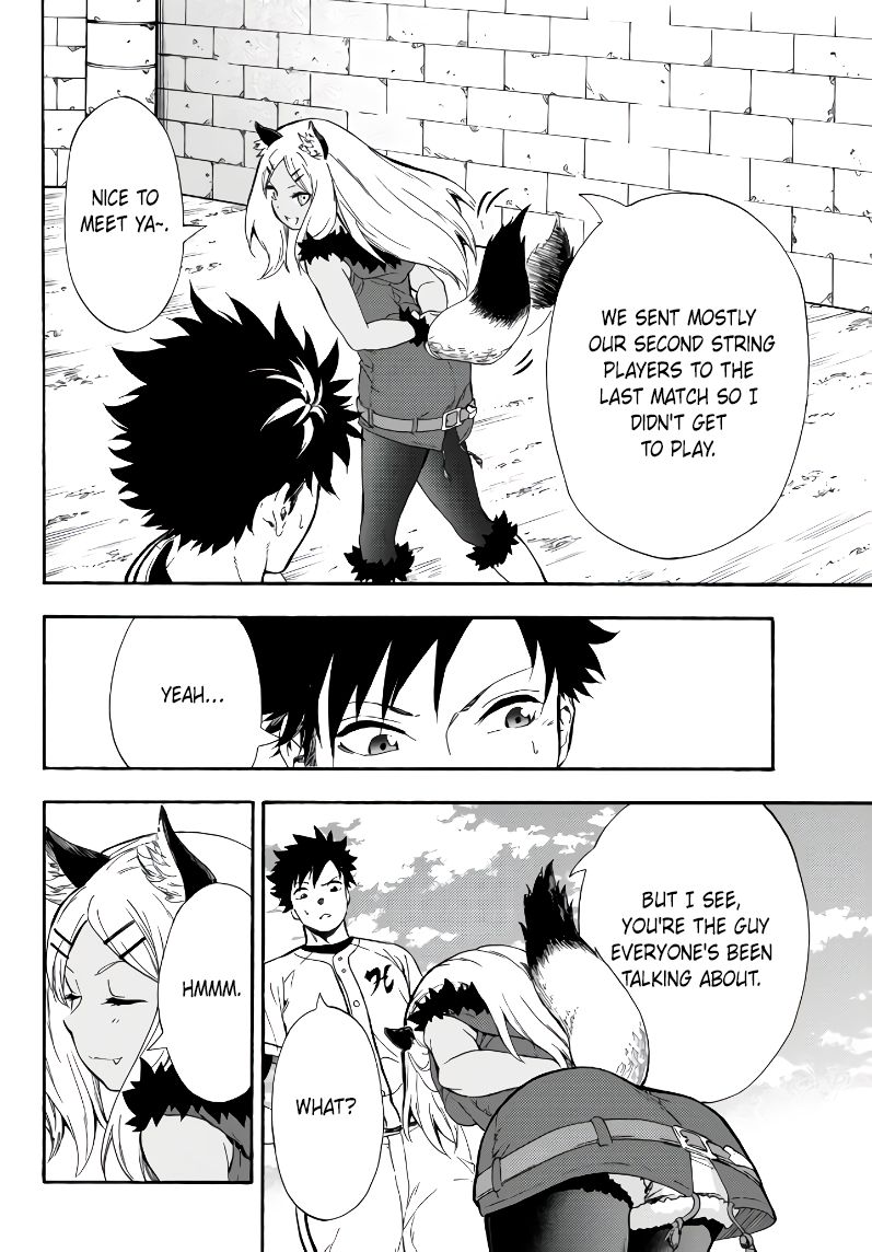 In Another World where Baseball is War, a High School Ace Player will Save a Weak Nation chapter 4 page 22