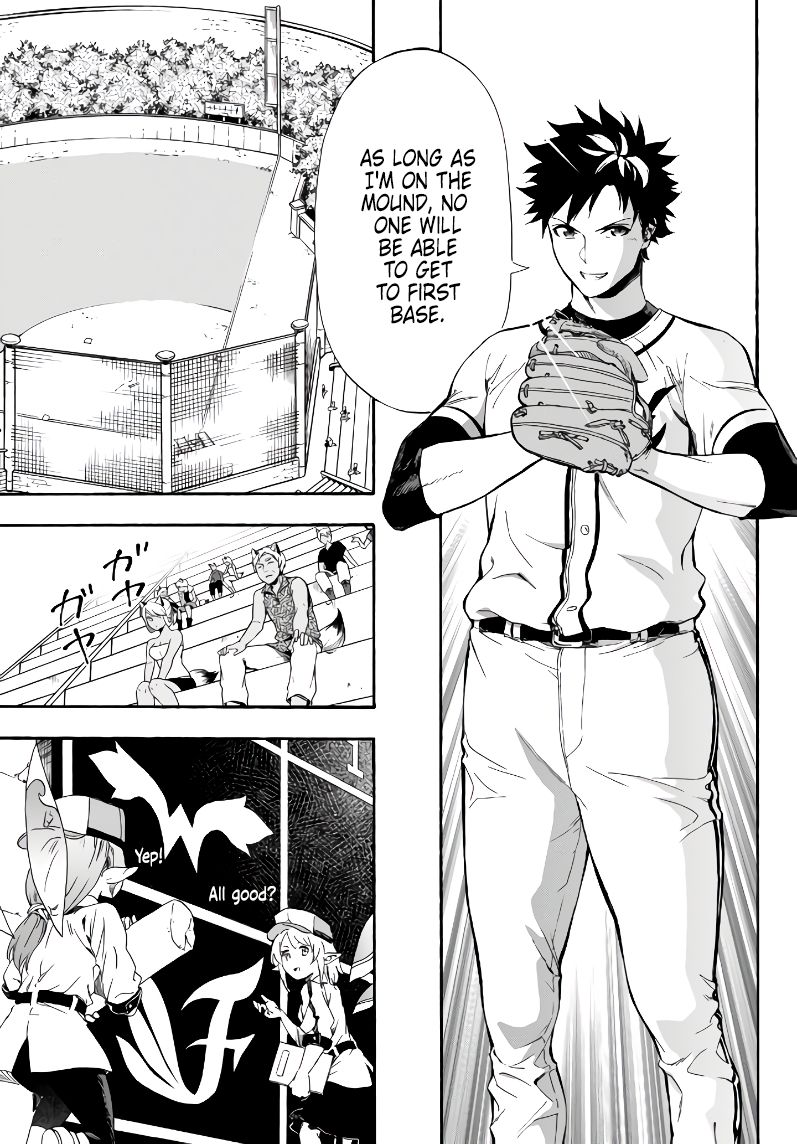 In Another World where Baseball is War, a High School Ace Player will Save a Weak Nation chapter 4 page 27