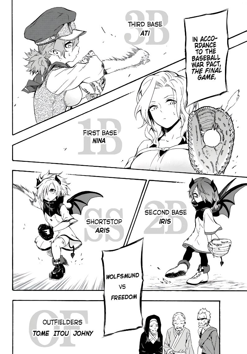 In Another World where Baseball is War, a High School Ace Player will Save a Weak Nation chapter 4 page 28