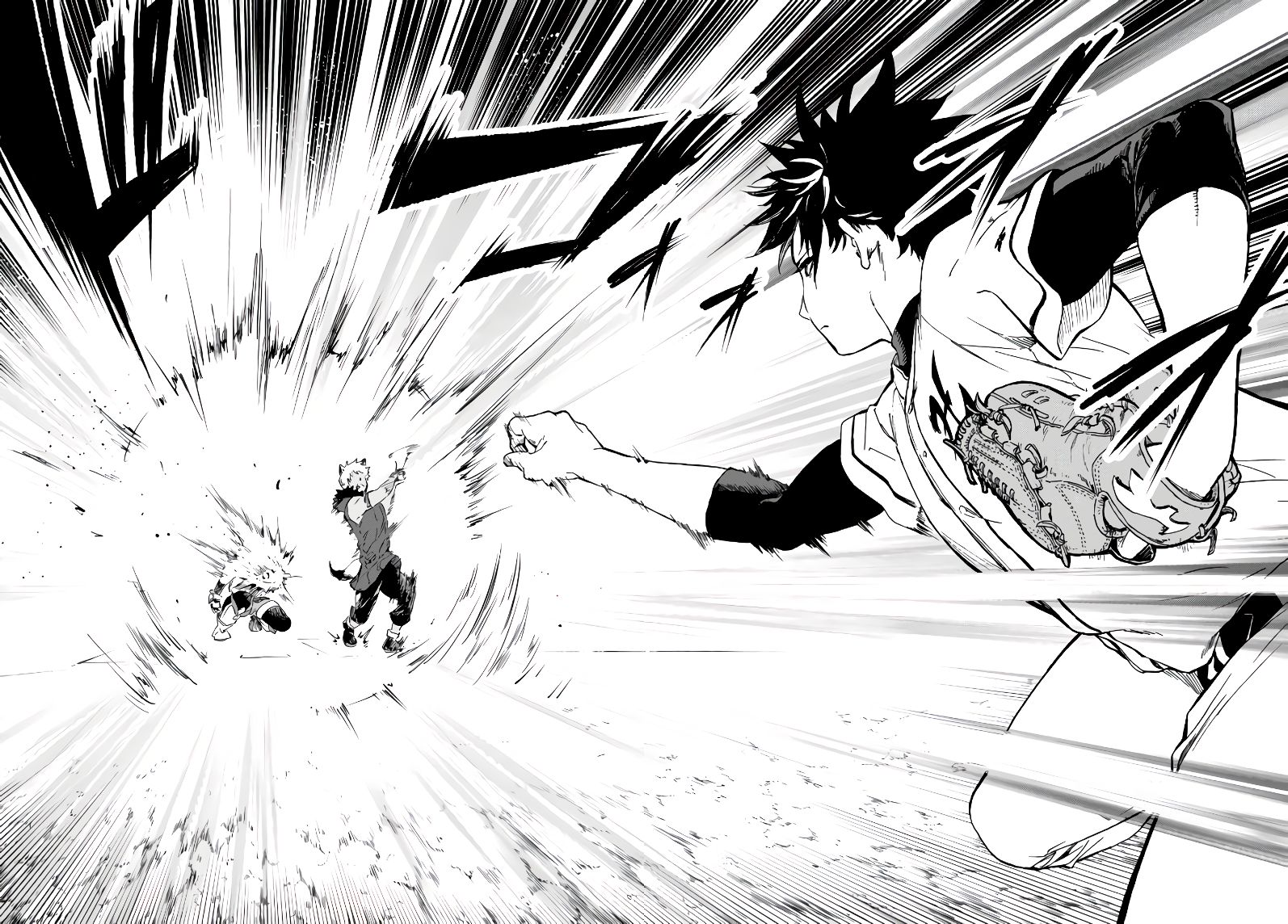 In Another World where Baseball is War, a High School Ace Player will Save a Weak Nation chapter 4 page 34