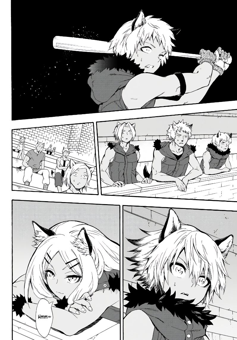 In Another World where Baseball is War, a High School Ace Player will Save a Weak Nation chapter 4 page 35