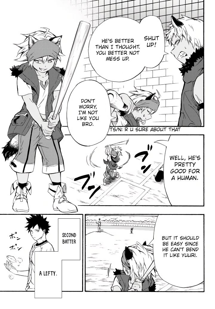 In Another World where Baseball is War, a High School Ace Player will Save a Weak Nation chapter 5 page 18