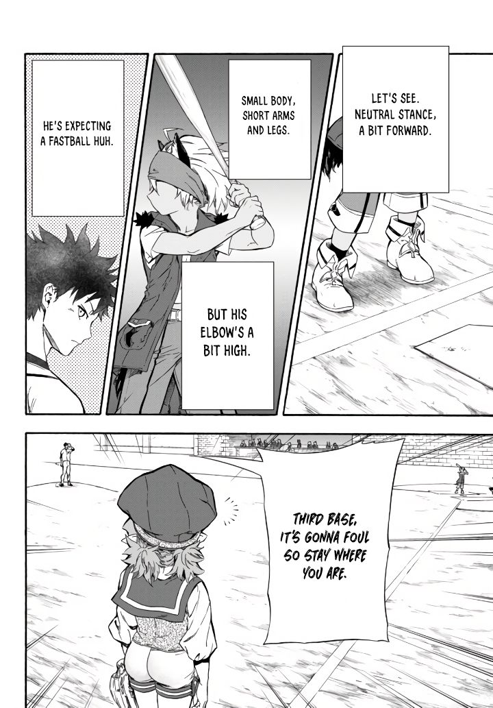 In Another World where Baseball is War, a High School Ace Player will Save a Weak Nation chapter 5 page 19