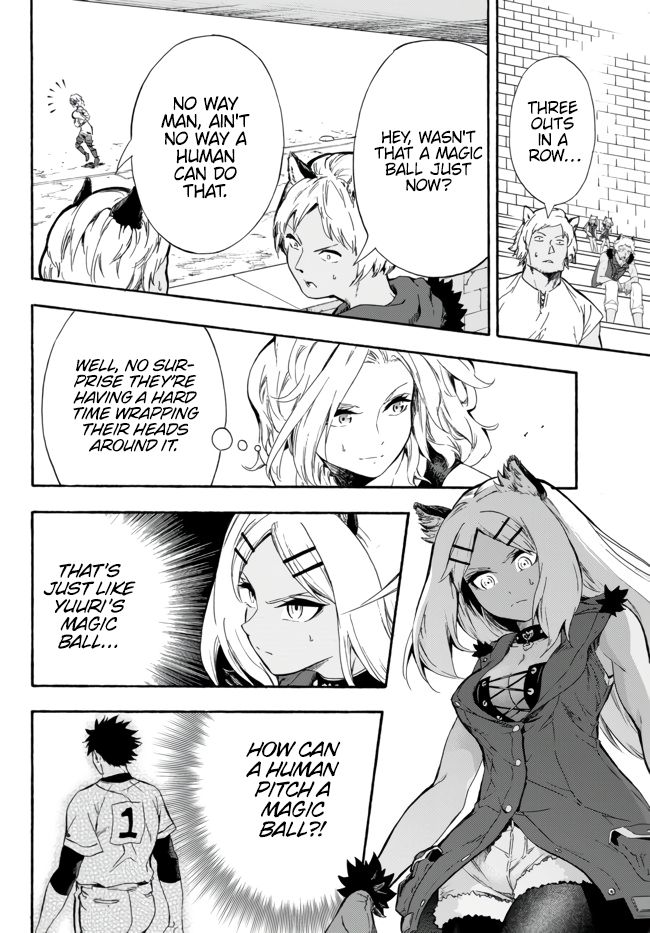 In Another World where Baseball is War, a High School Ace Player will Save a Weak Nation chapter 6 page 15