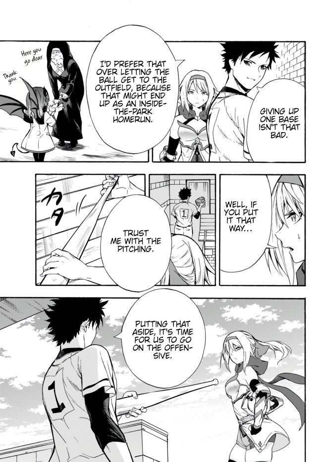 In Another World where Baseball is War, a High School Ace Player will Save a Weak Nation chapter 6 page 18