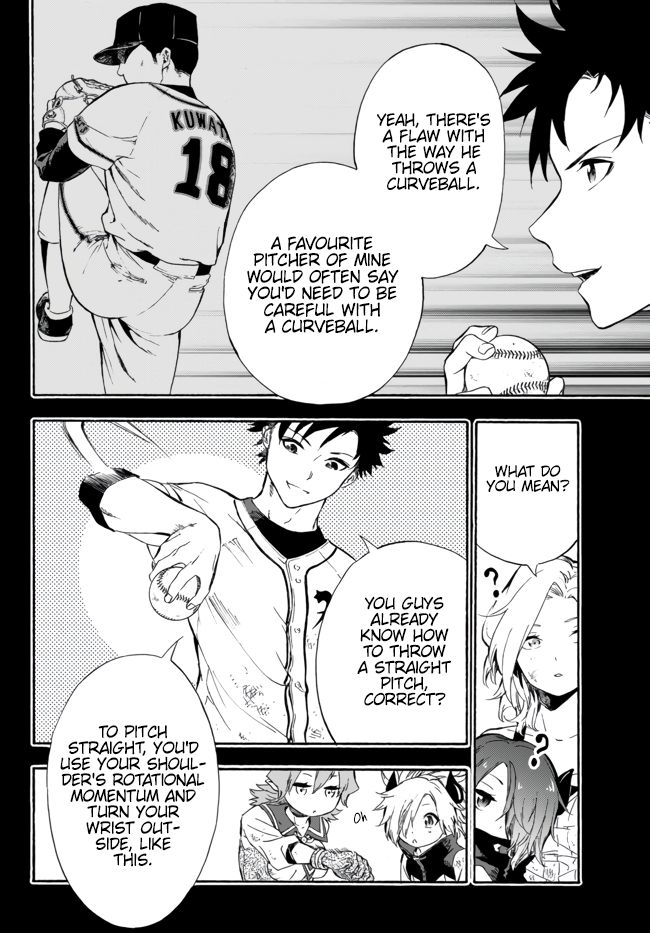 In Another World where Baseball is War, a High School Ace Player will Save a Weak Nation chapter 6 page 30