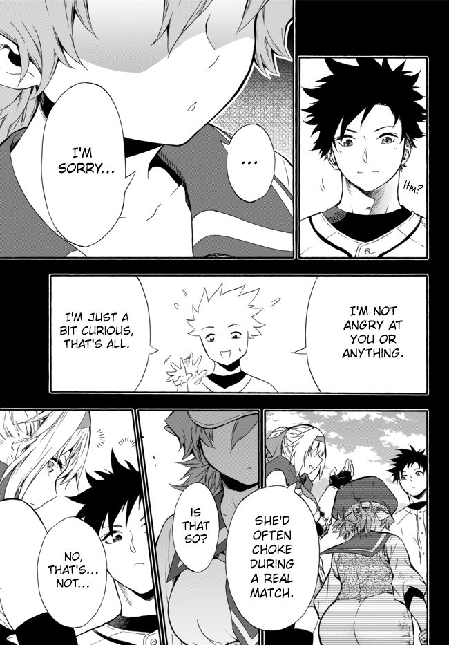 In Another World where Baseball is War, a High School Ace Player will Save a Weak Nation chapter 7 page 12