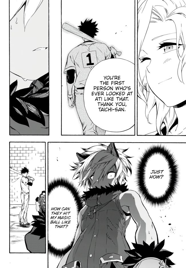 In Another World where Baseball is War, a High School Ace Player will Save a Weak Nation chapter 7 page 33