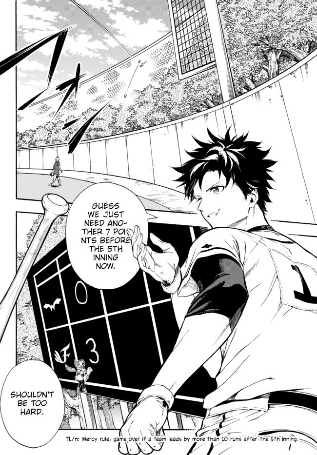 In Another World where Baseball is War, a High School Ace Player will Save a Weak Nation chapter 7 page 36