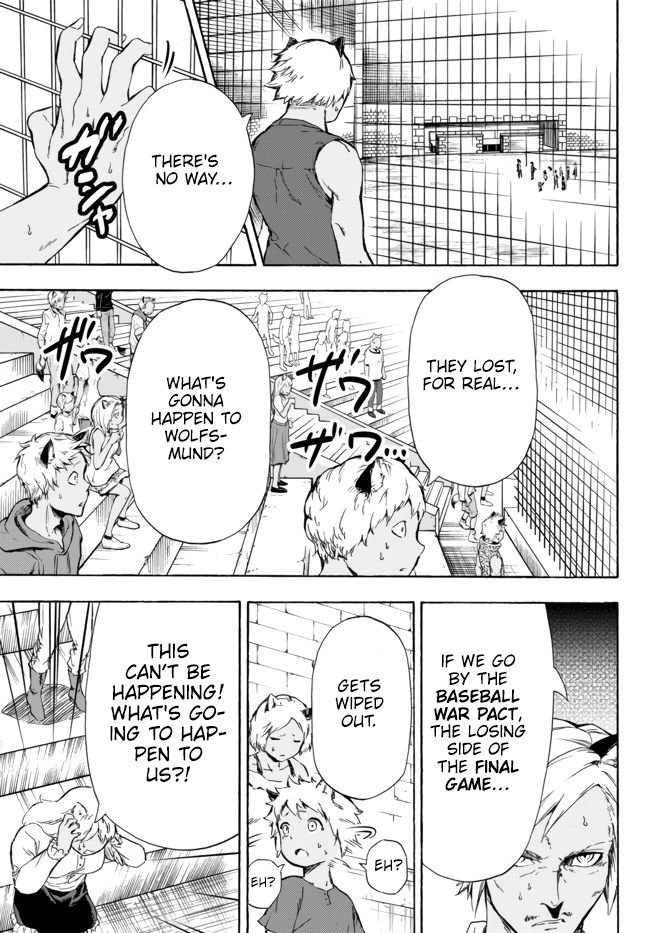 In Another World where Baseball is War, a High School Ace Player will Save a Weak Nation chapter 9 page 10