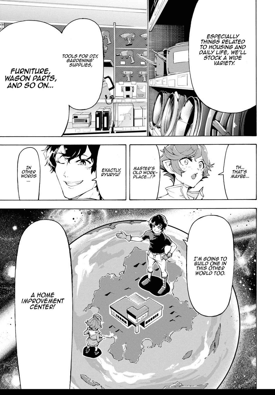 Inaka no Home Center Otoko no Jiyuu na Isekai Seikatsu chapter 63 page 3