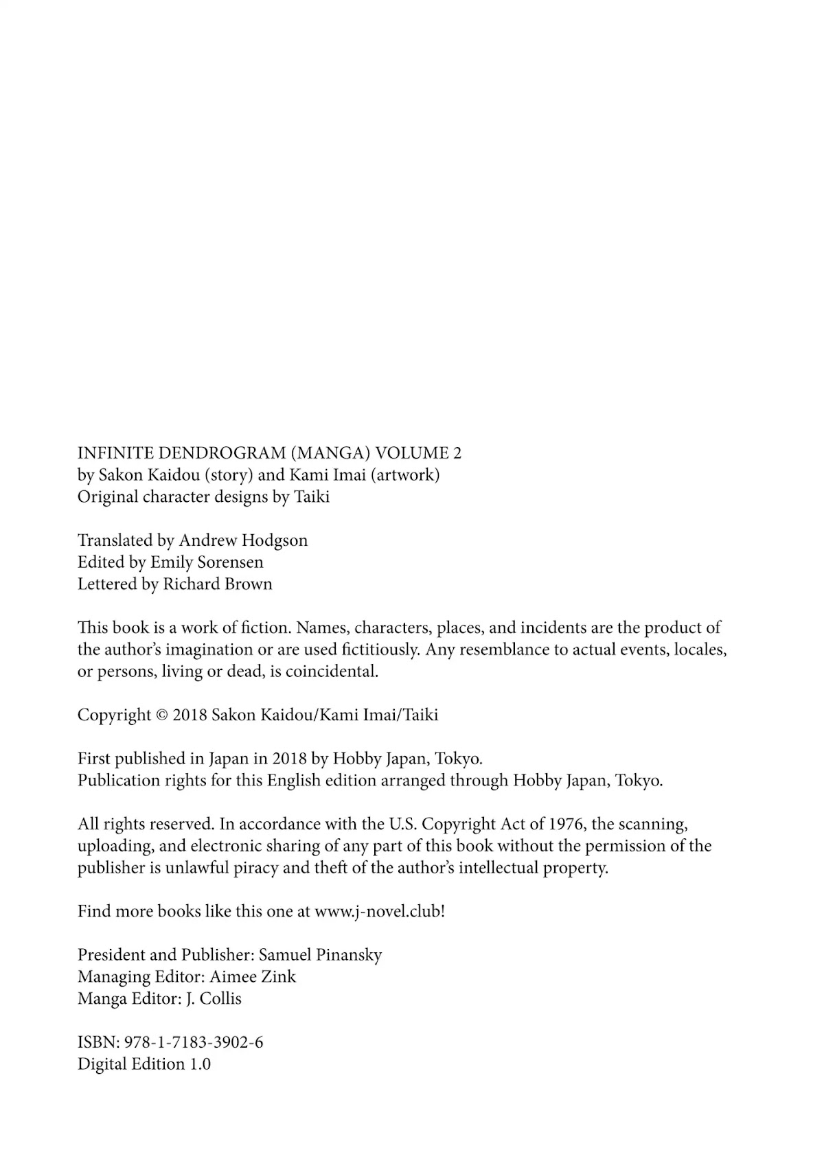 Infinite Dendrogram chapter 10.6 page 6