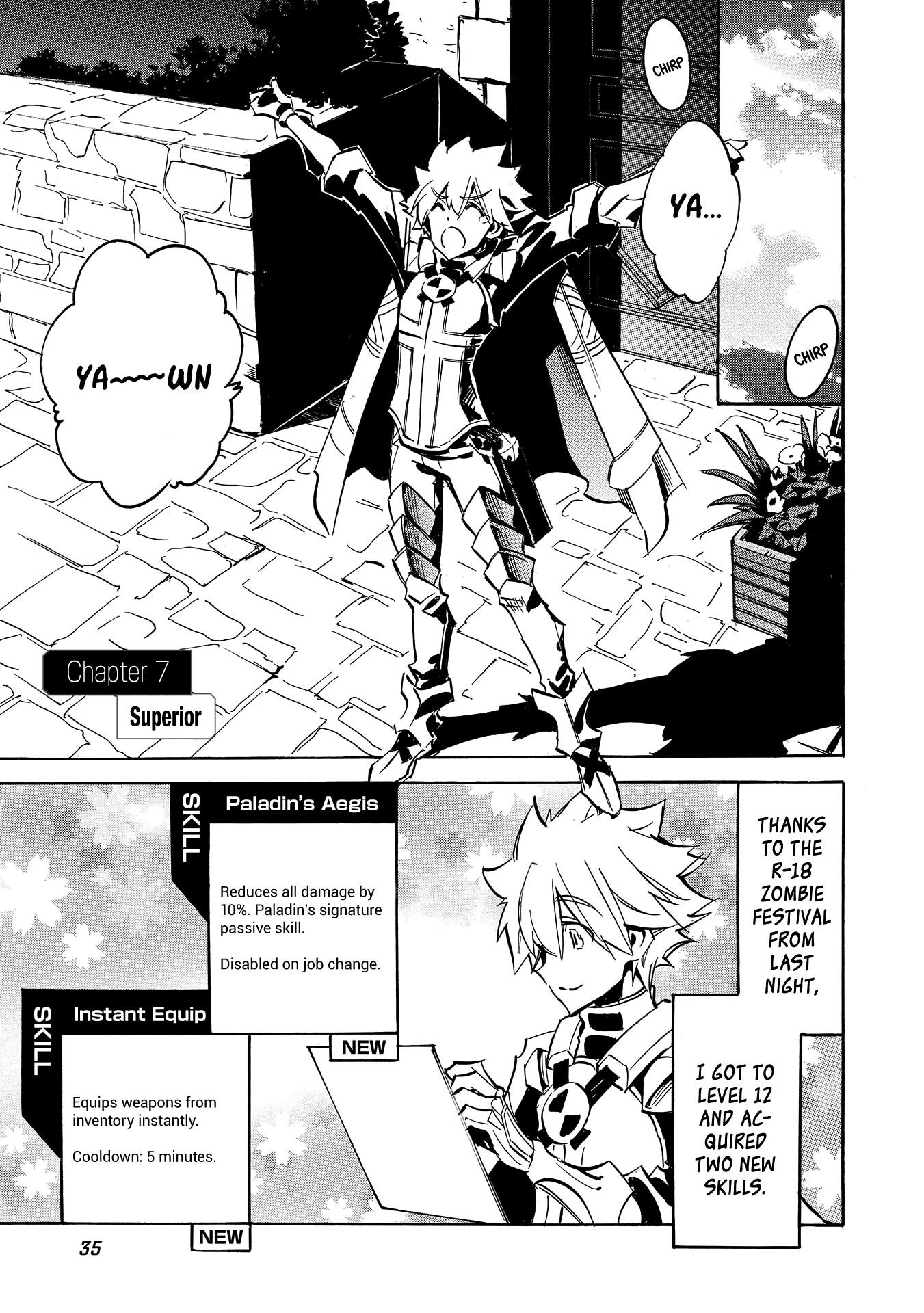 Infinite Dendrogram chapter 7 page 1