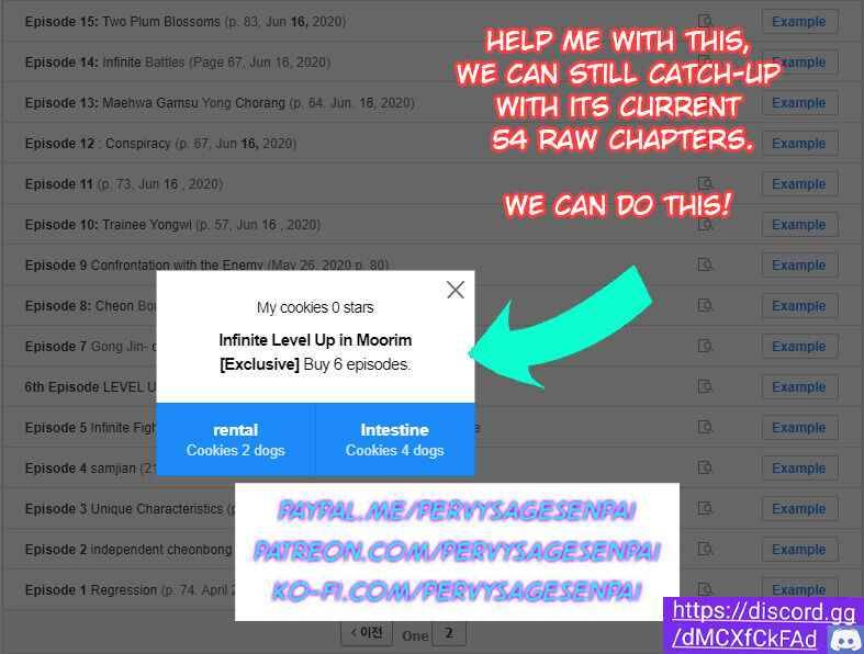 Infinite Level Up in Murim chapter 10 page 1