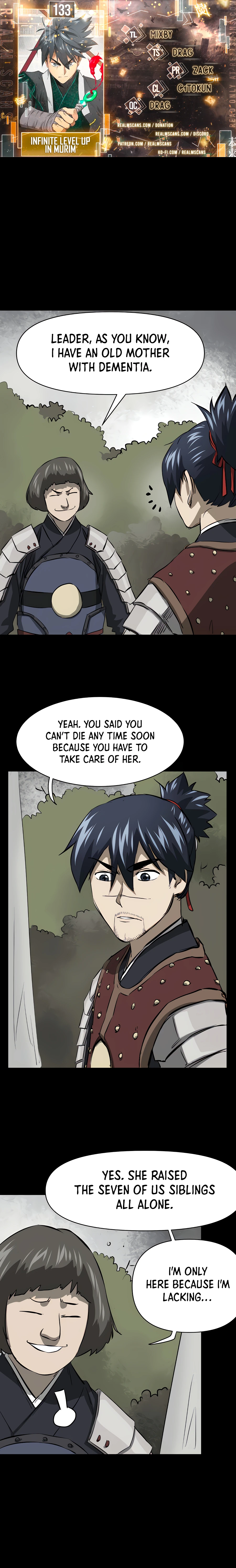 Infinite Level Up in Murim chapter 133 page 1