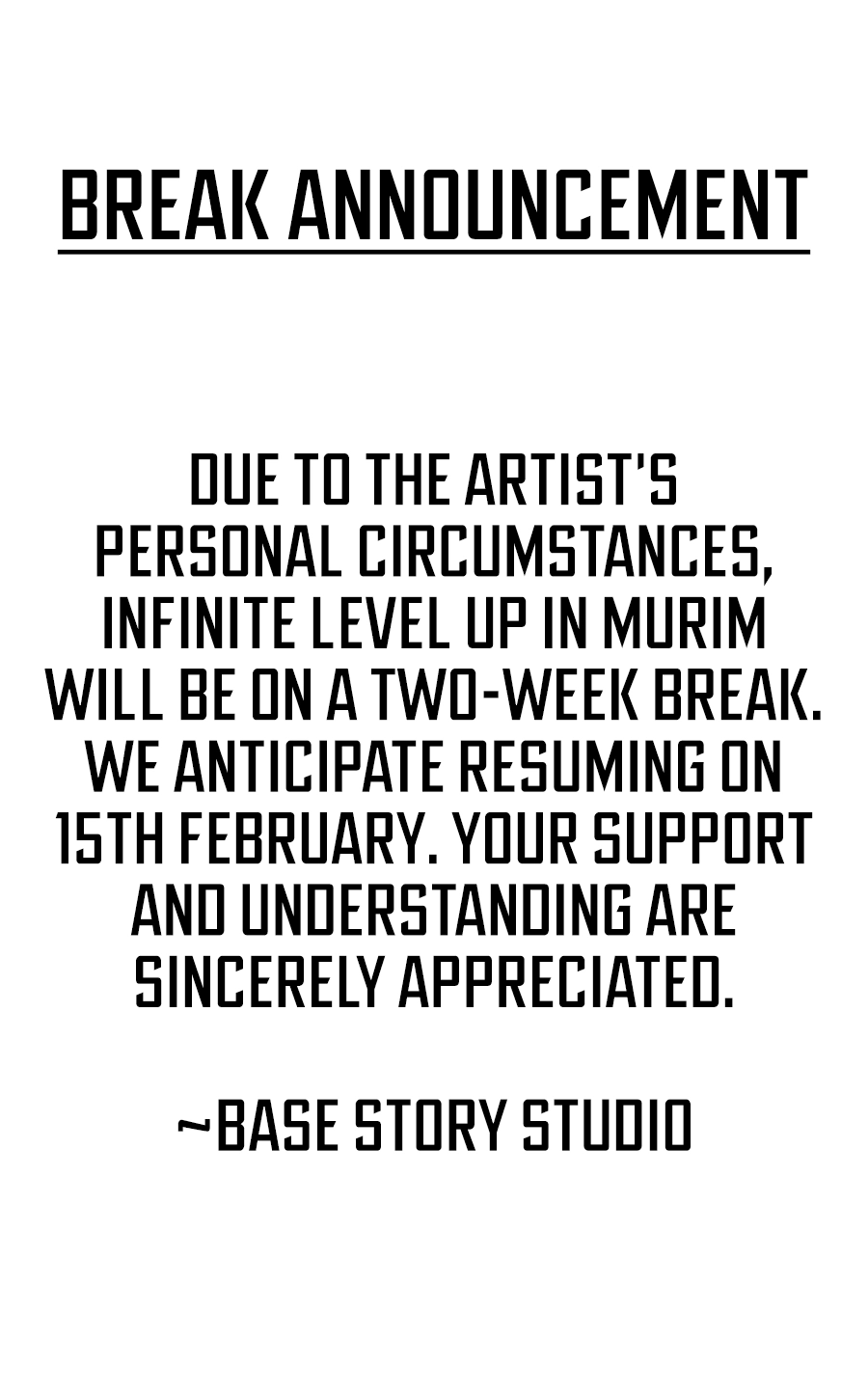 Infinite Level Up in Murim chapter 182.5 page 1