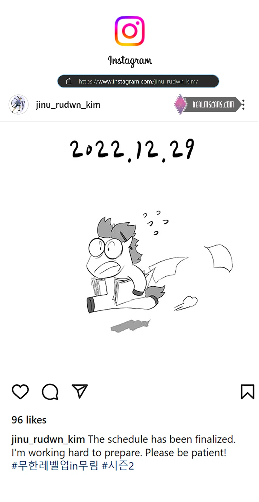 Infinite Leveling: Murim chapter 129.2 page 1