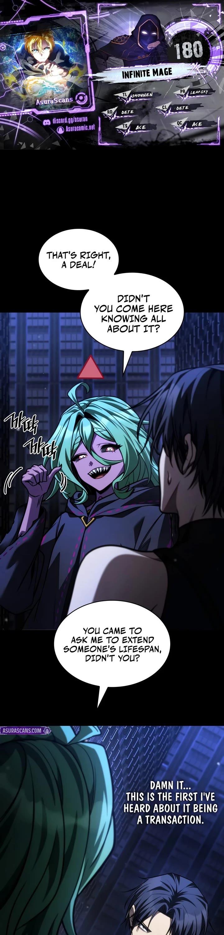 Infinite Mage chapter 180 page 1