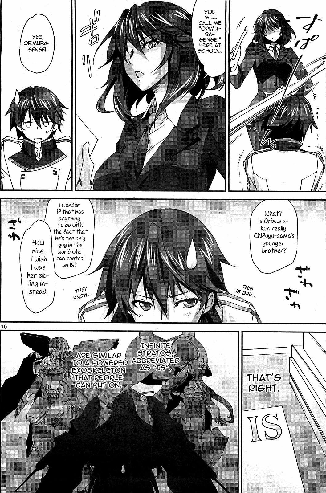 Infinite Stratos (YUUKI Homura) chapter 1 page 11