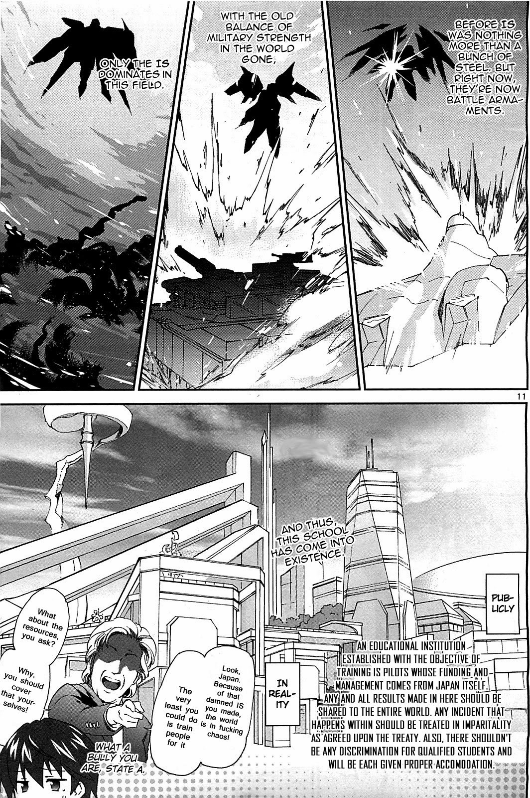 Infinite Stratos (YUUKI Homura) chapter 1 page 12