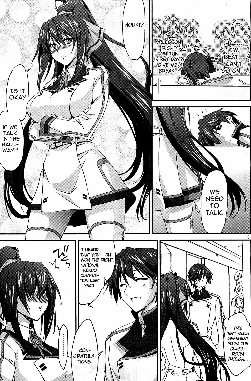 Infinite Stratos (YUUKI Homura) chapter 1 page 14