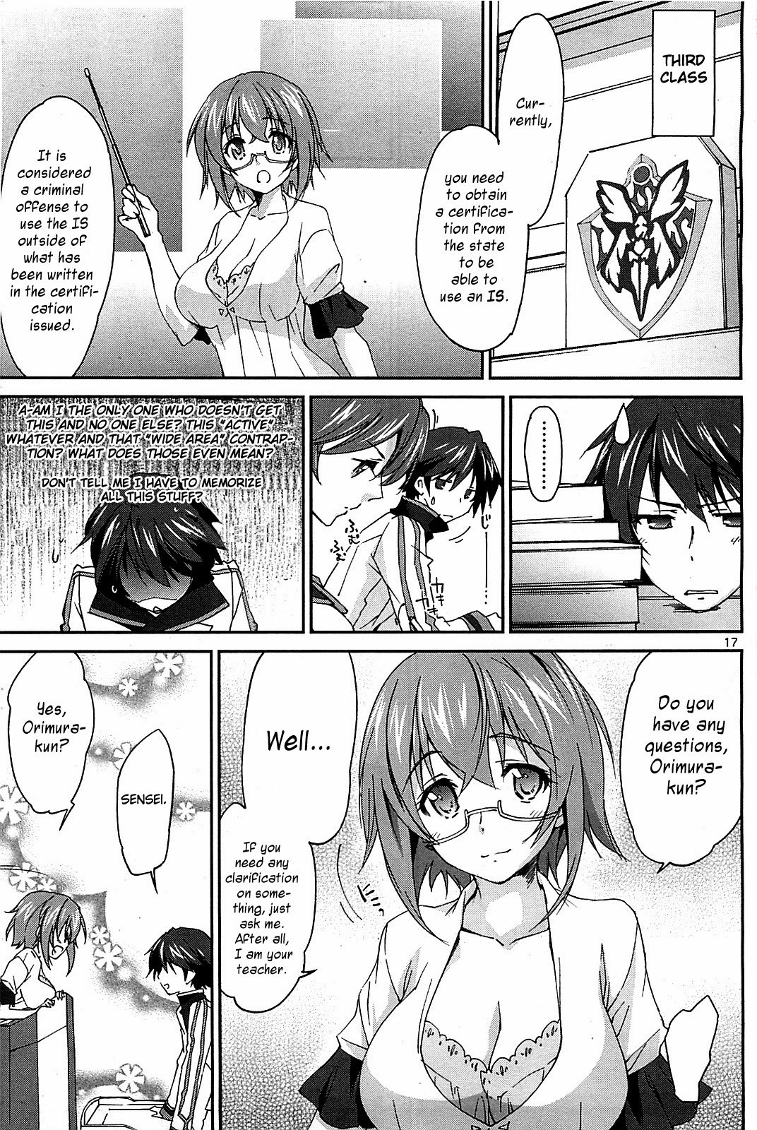 Infinite Stratos (YUUKI Homura) chapter 1 page 18