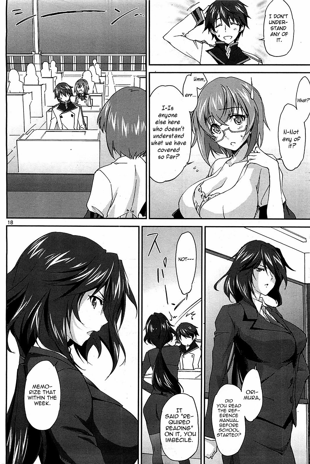 Infinite Stratos (YUUKI Homura) chapter 1 page 19