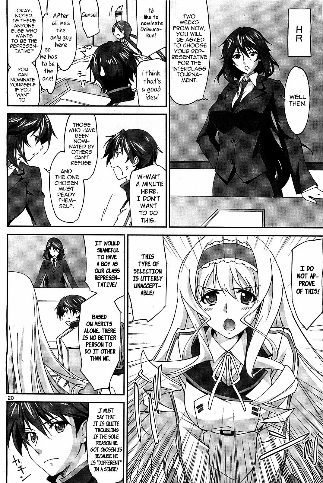 Infinite Stratos (YUUKI Homura) chapter 1 page 21