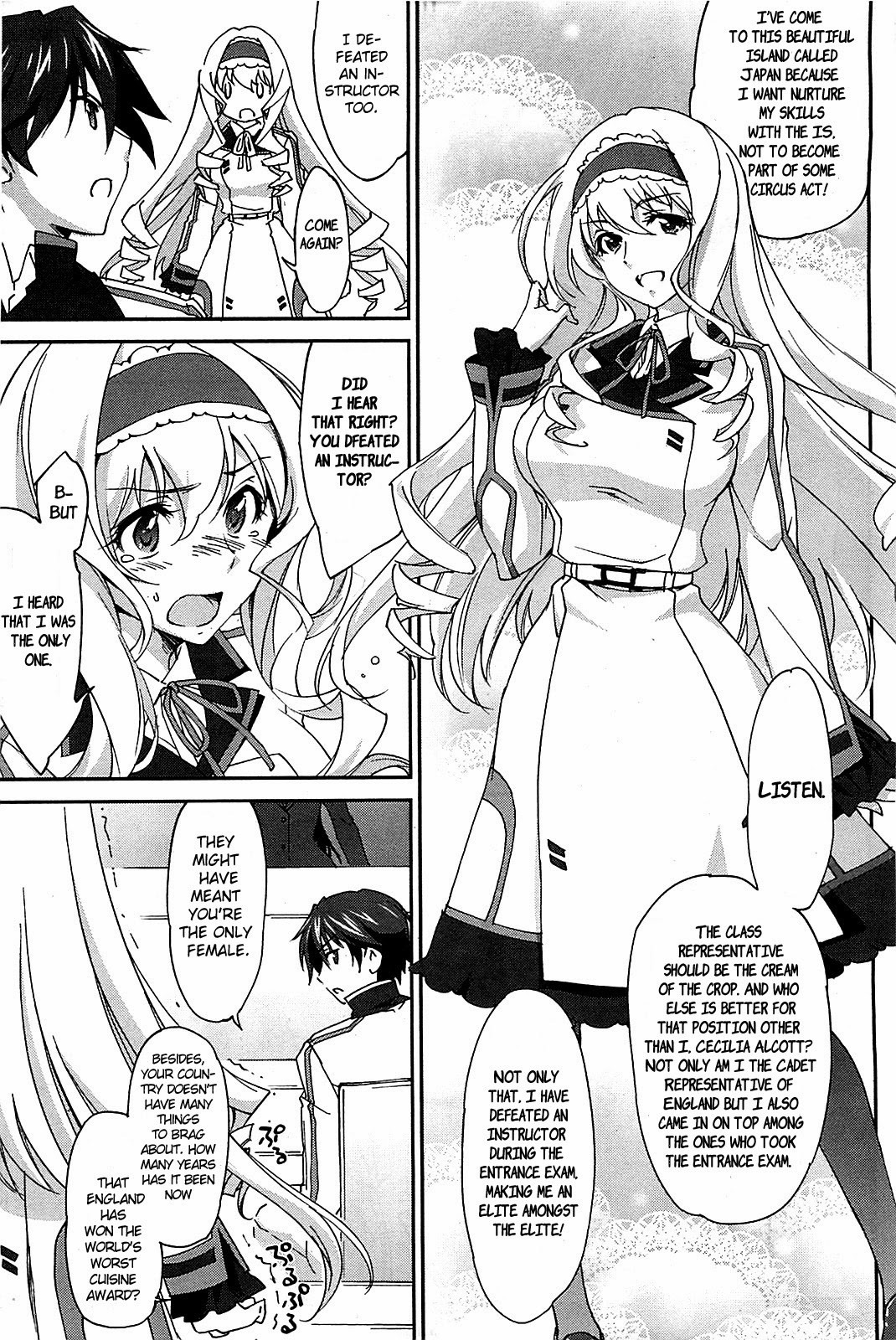 Infinite Stratos (YUUKI Homura) chapter 1 page 22