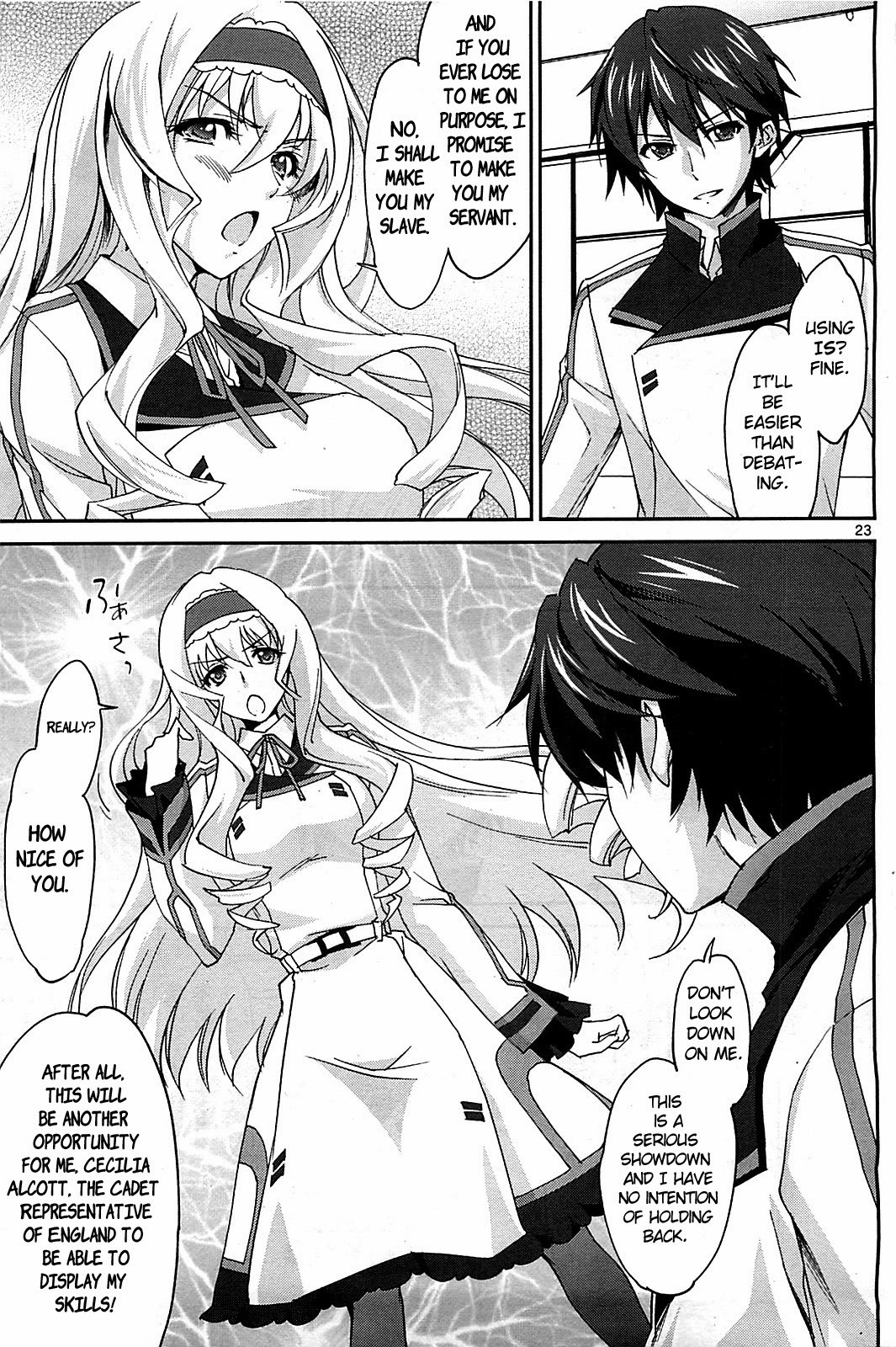 Infinite Stratos (YUUKI Homura) chapter 1 page 24