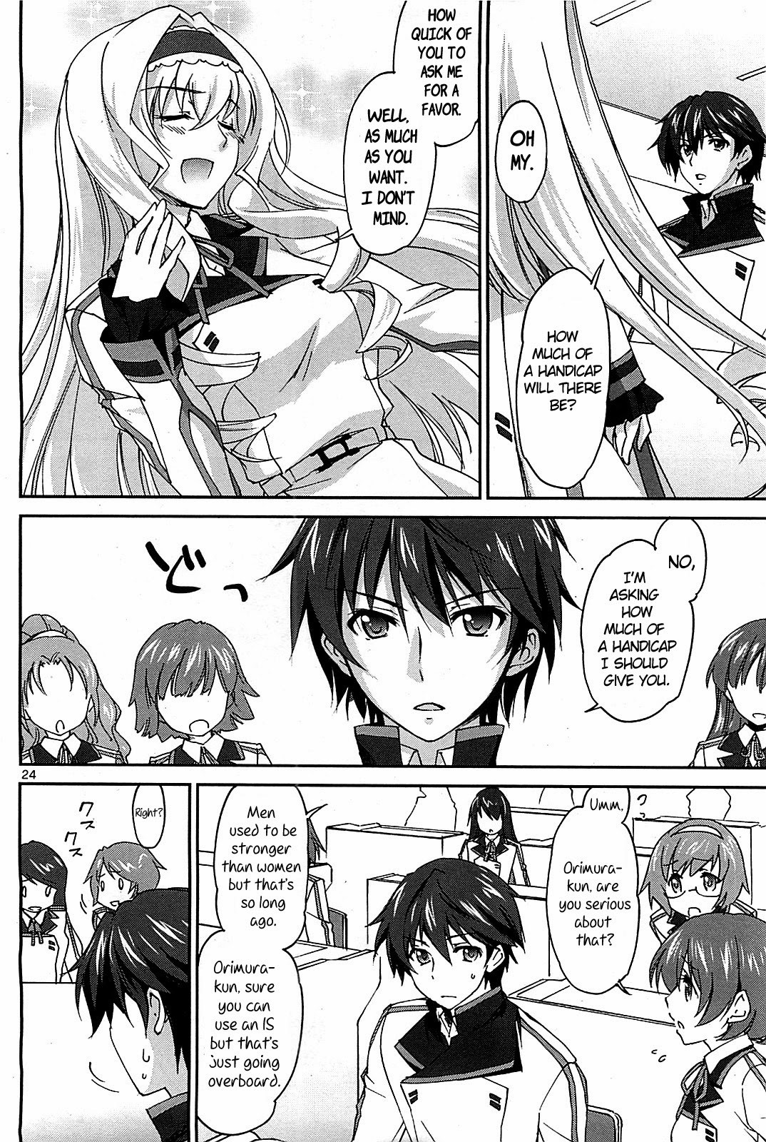 Infinite Stratos (YUUKI Homura) chapter 1 page 25