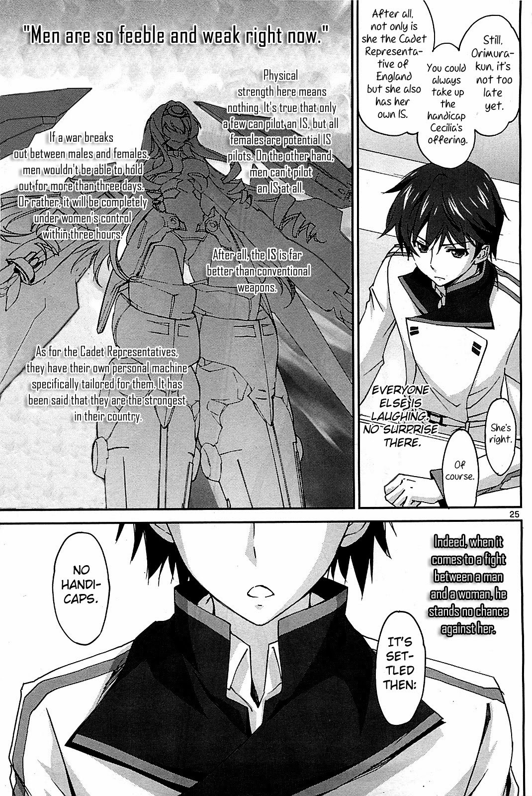 Infinite Stratos (YUUKI Homura) chapter 1 page 26