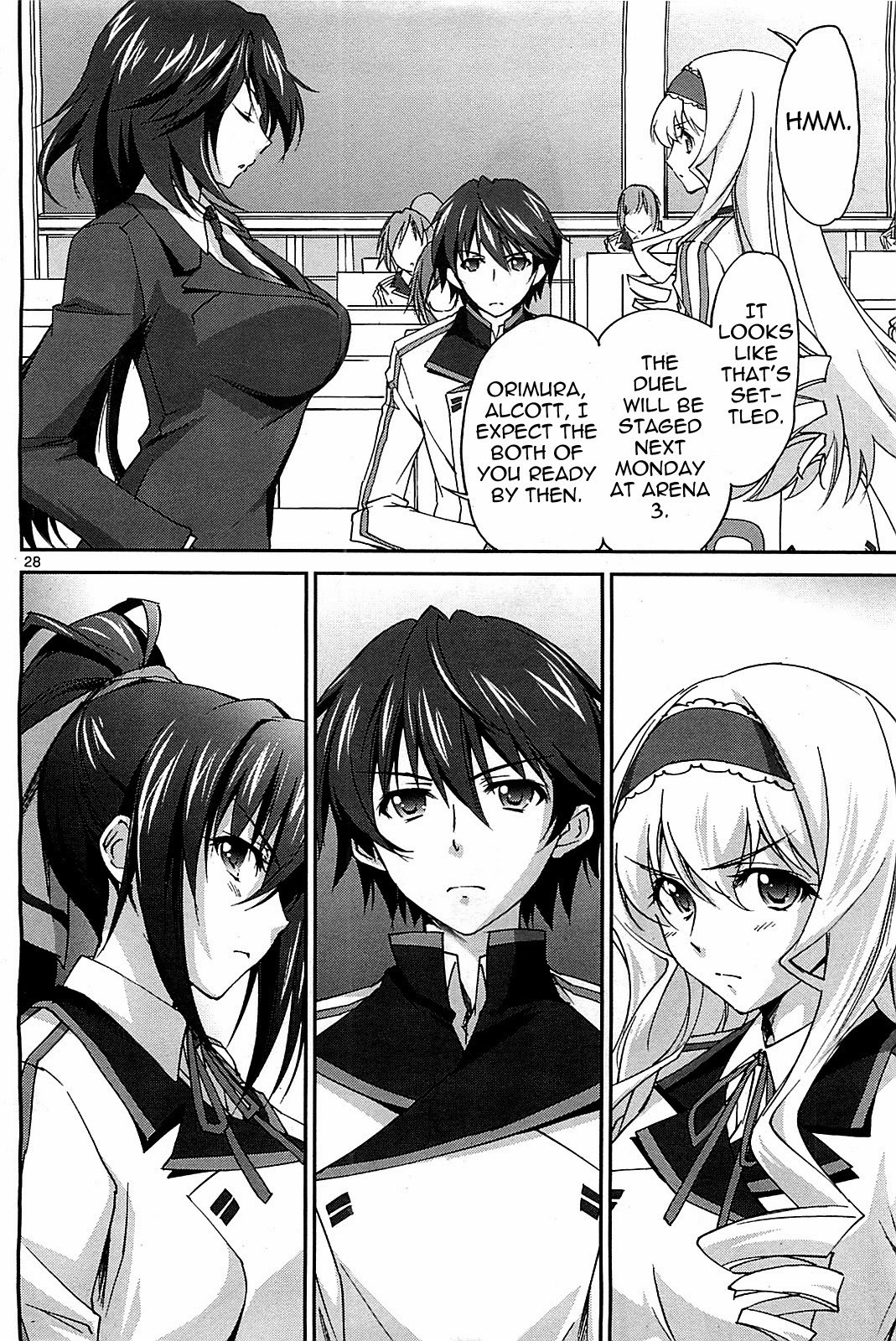 Infinite Stratos (YUUKI Homura) chapter 1 page 28