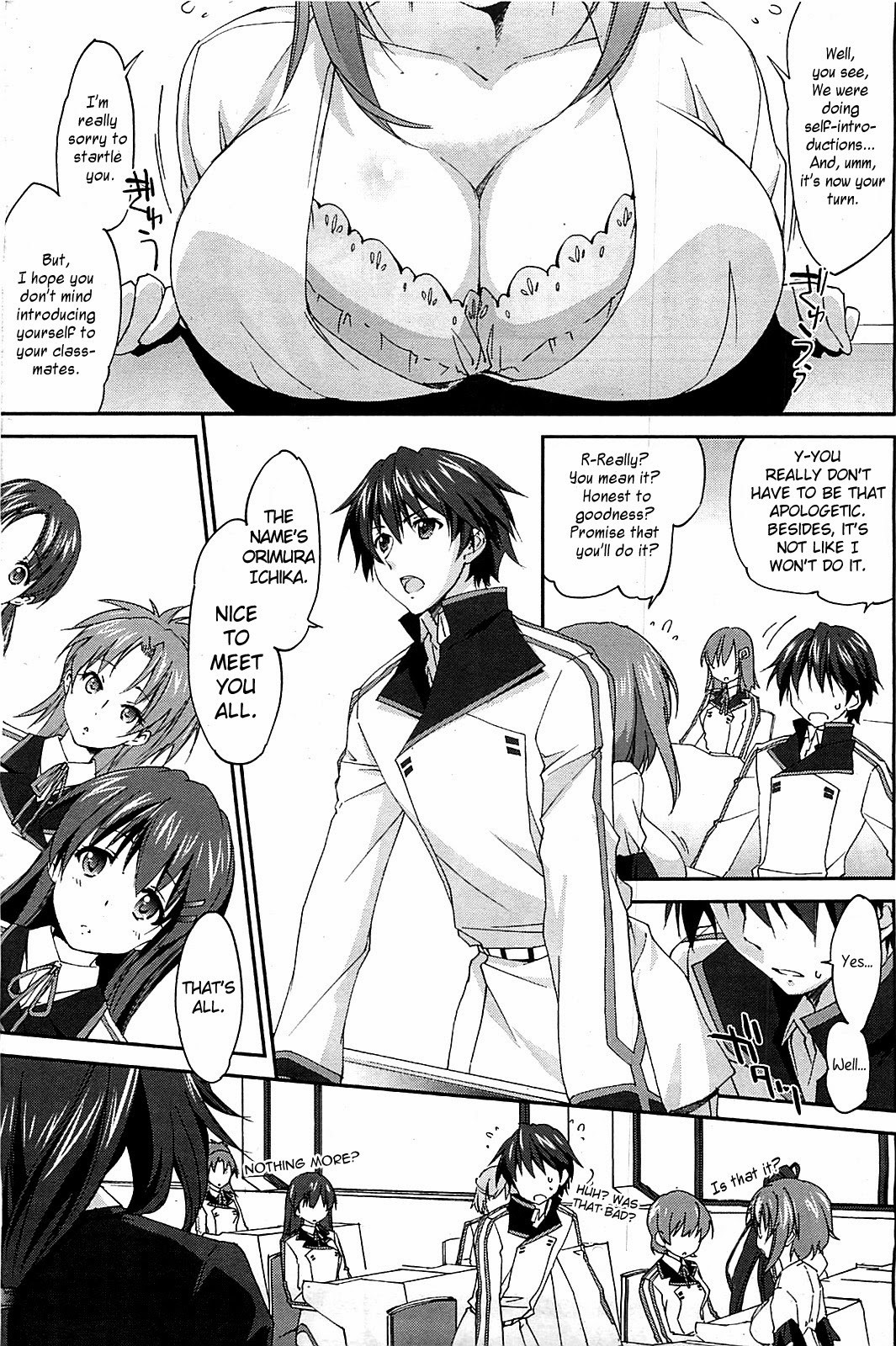 Infinite Stratos (YUUKI Homura) chapter 1 page 8