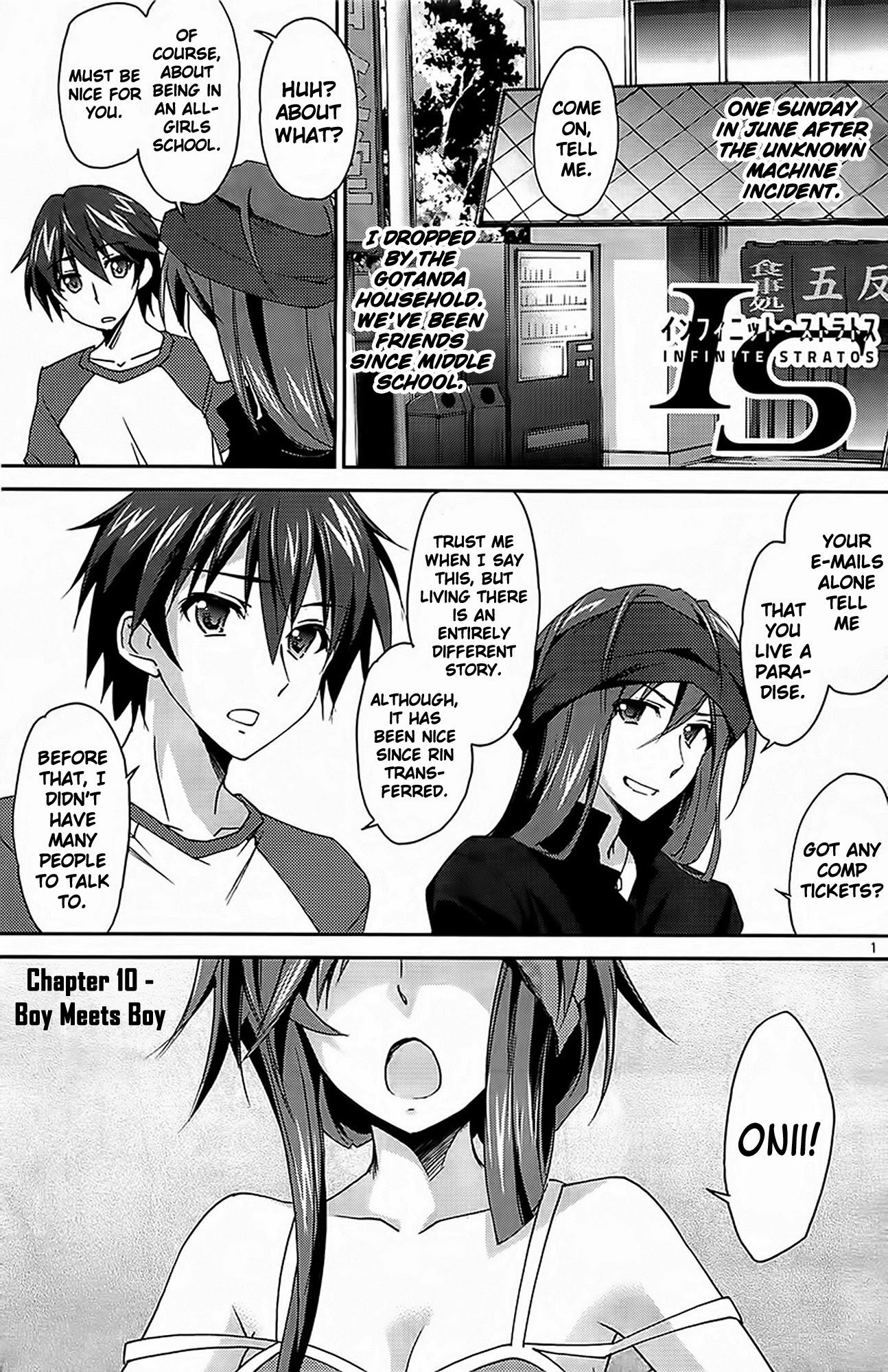 Infinite Stratos (YUUKI Homura) chapter 10 page 2