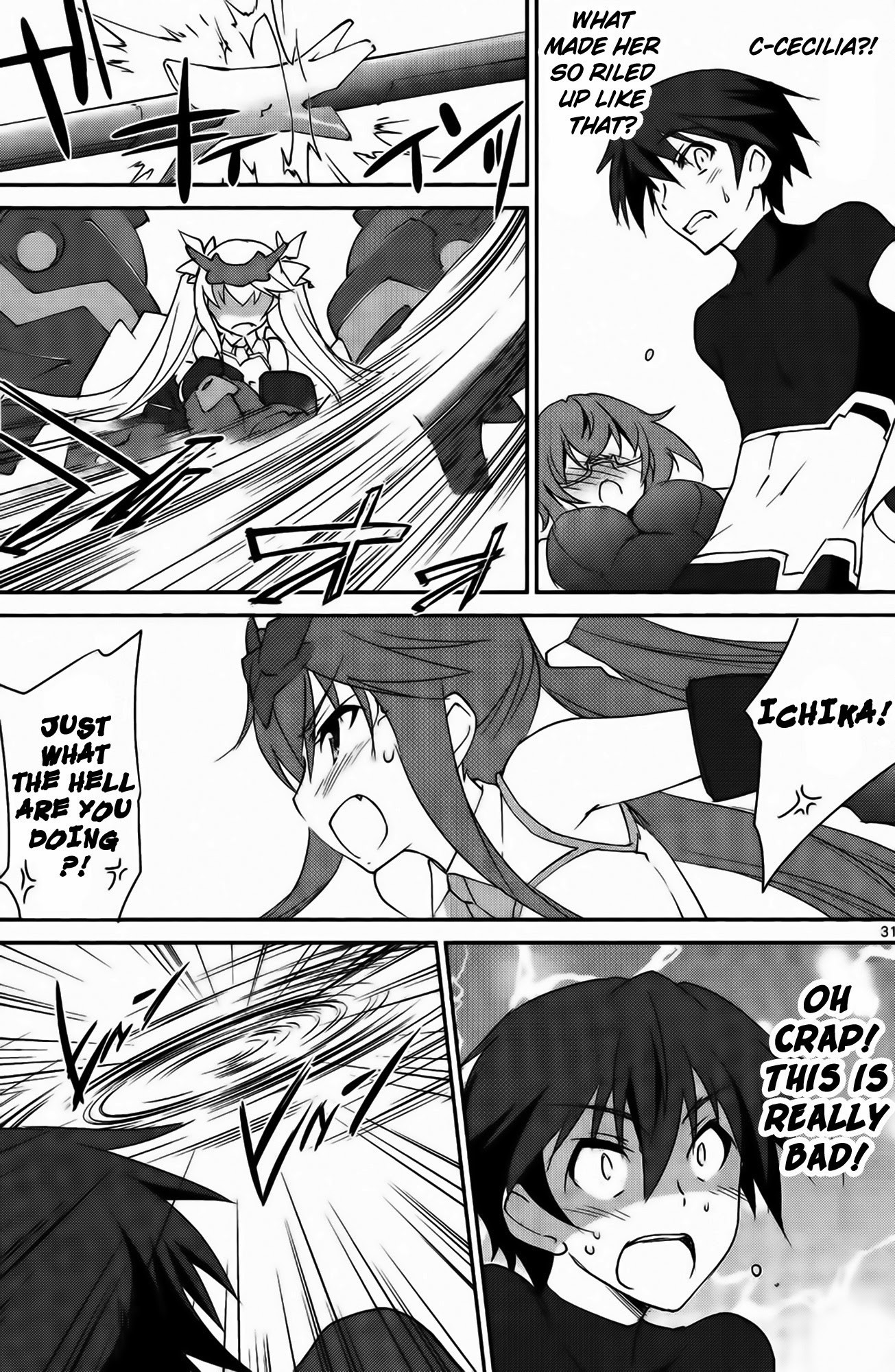Infinite Stratos (YUUKI Homura) chapter 11 page 32
