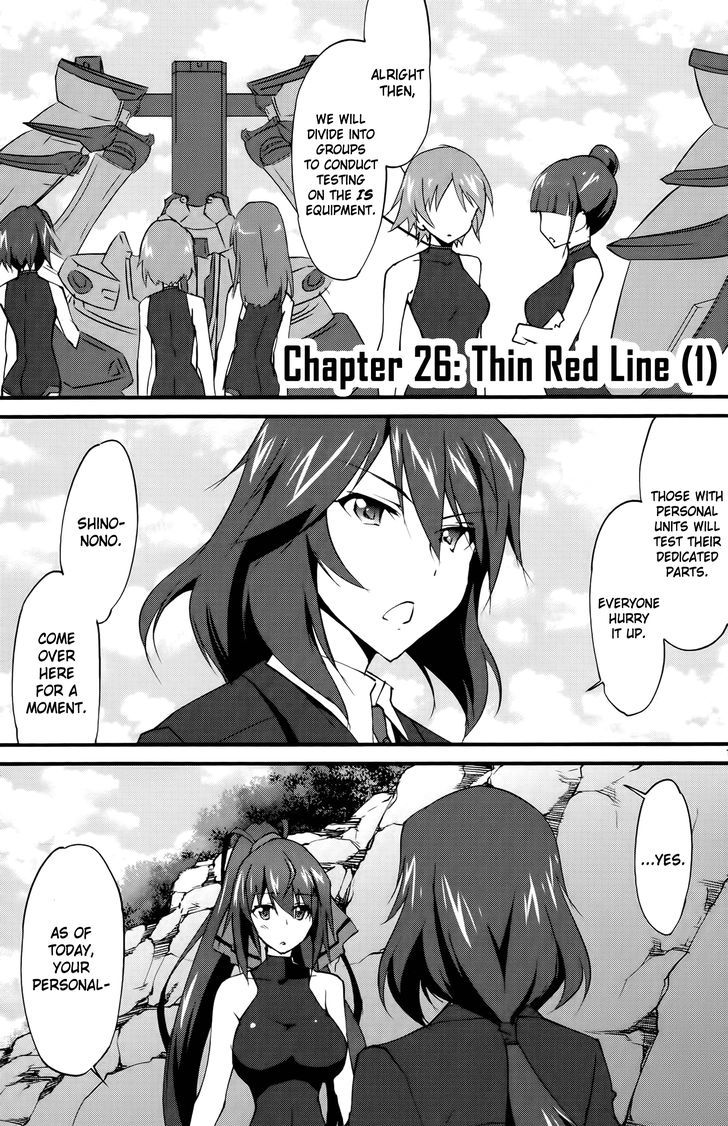 Infinite Stratos (YUUKI Homura) chapter 26 page 2