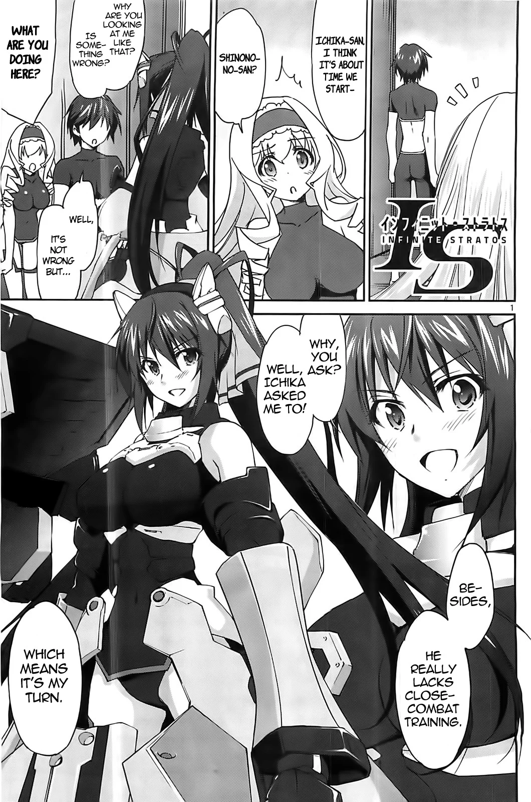 Infinite Stratos (YUUKI Homura) chapter 6.5 page 1