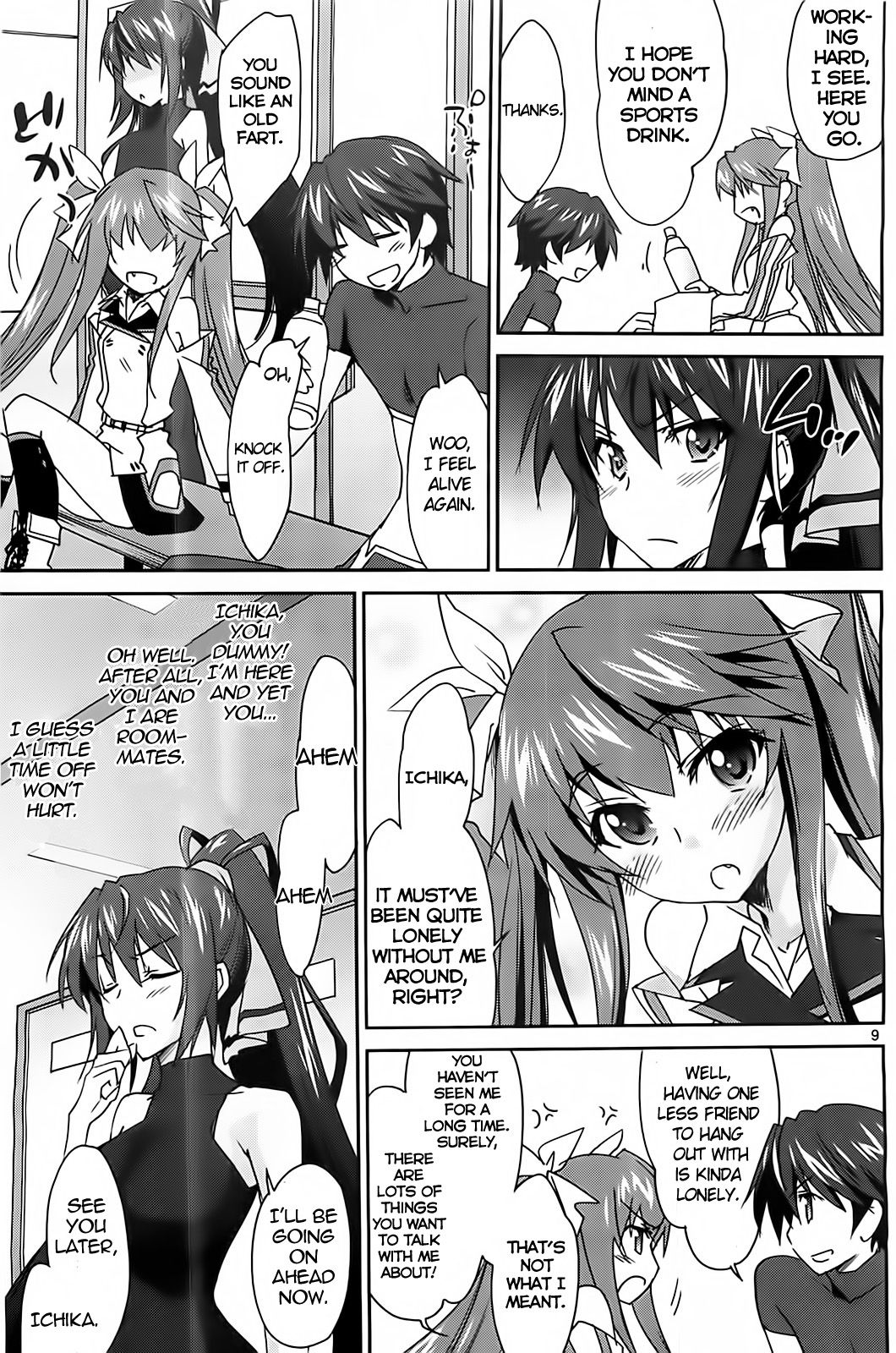Infinite Stratos (YUUKI Homura) chapter 6.5 page 11