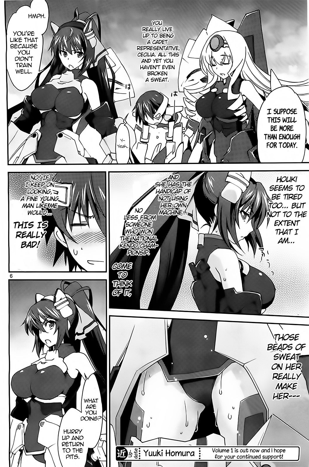 Infinite Stratos (YUUKI Homura) chapter 6.5 page 8
