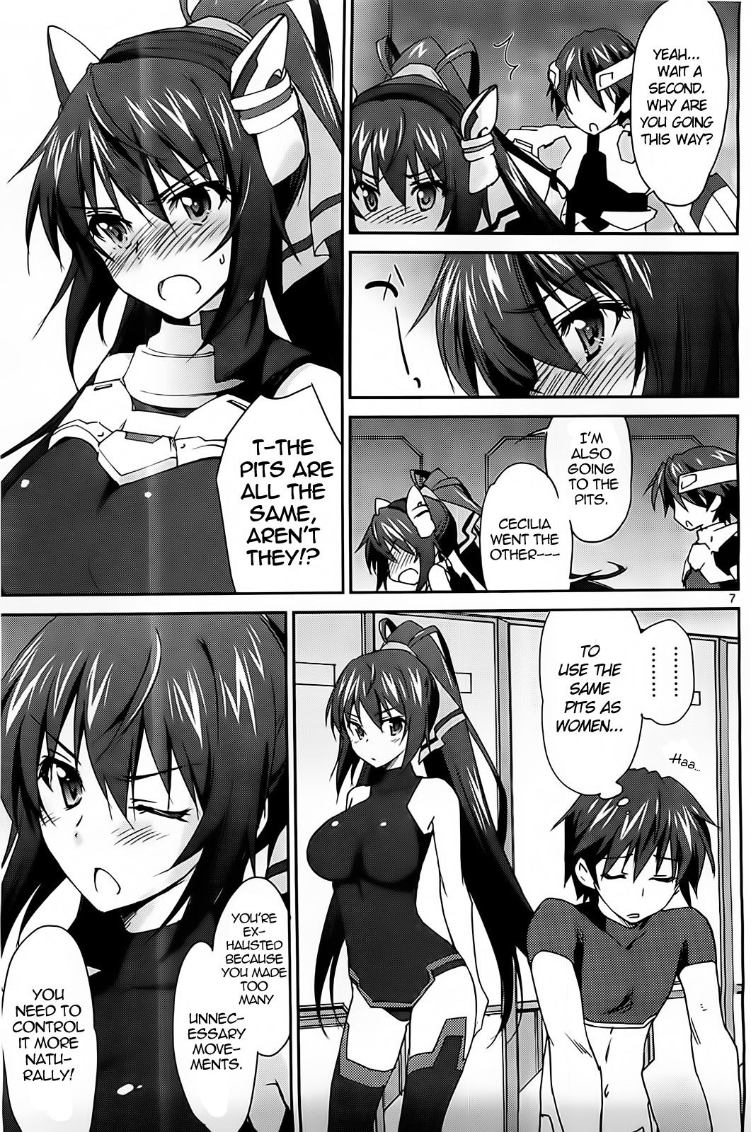 Infinite Stratos (YUUKI Homura) chapter 6.5 page 9