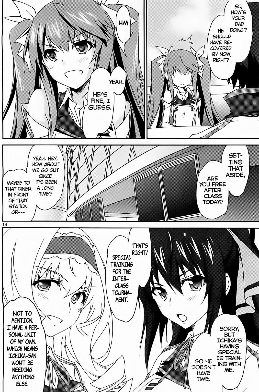 Infinite Stratos (YUUKI Homura) chapter 6 page 16