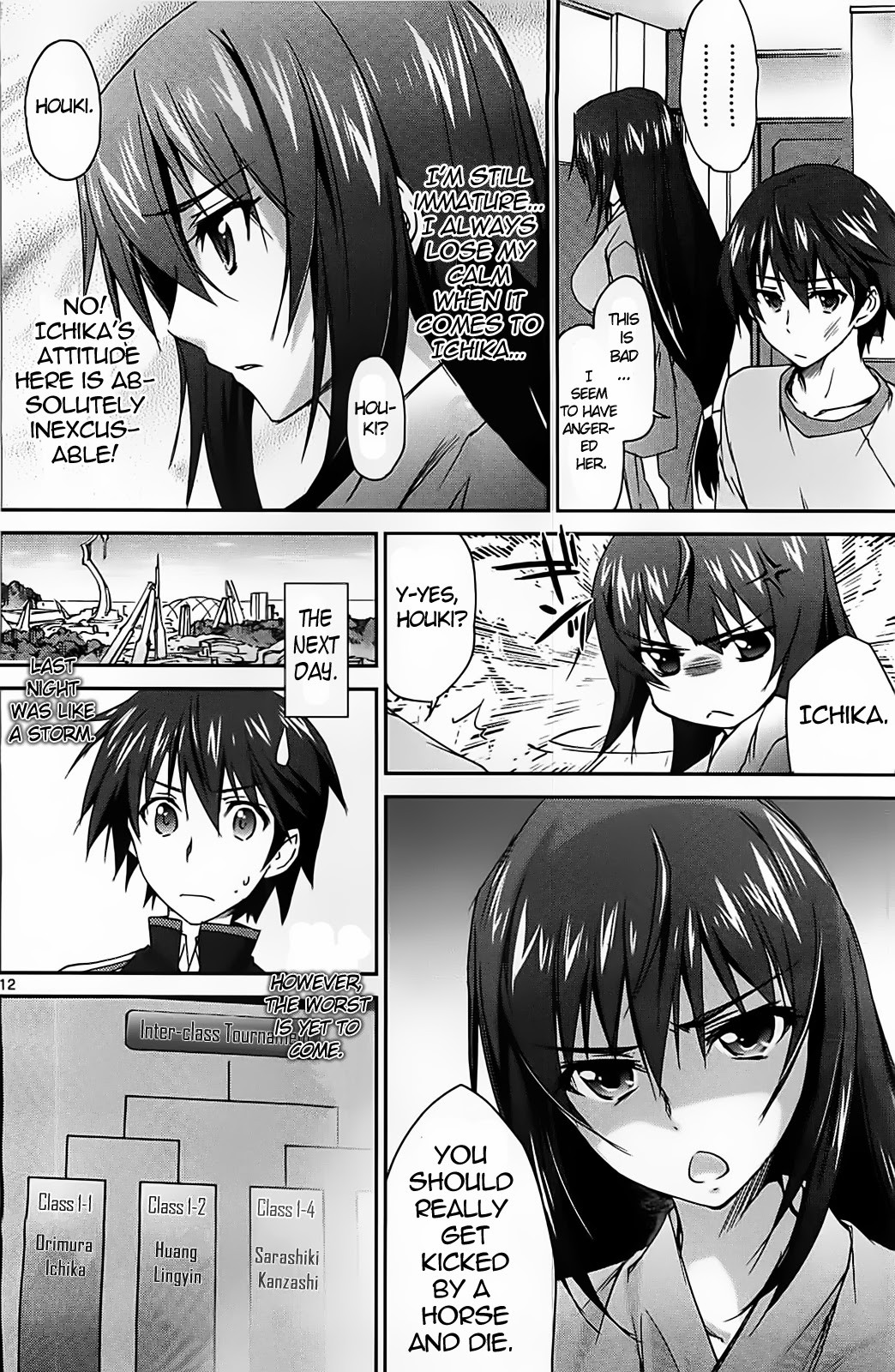 Infinite Stratos (YUUKI Homura) chapter 7 page 14