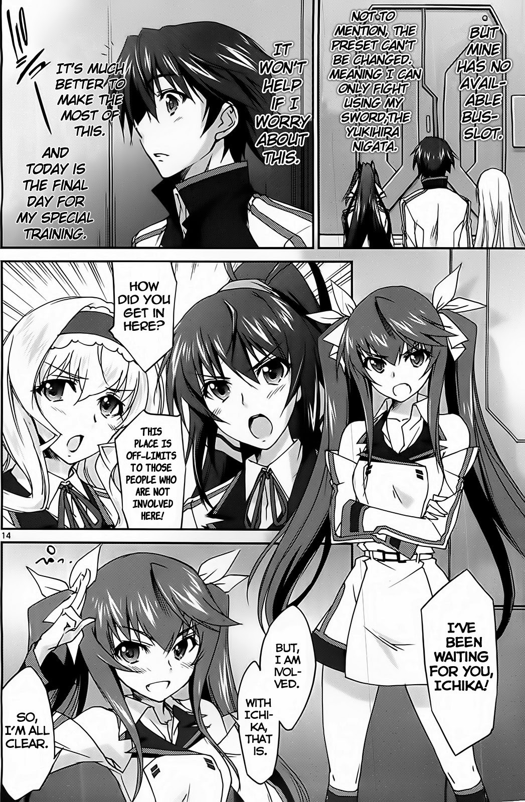 Infinite Stratos (YUUKI Homura) chapter 7 page 16