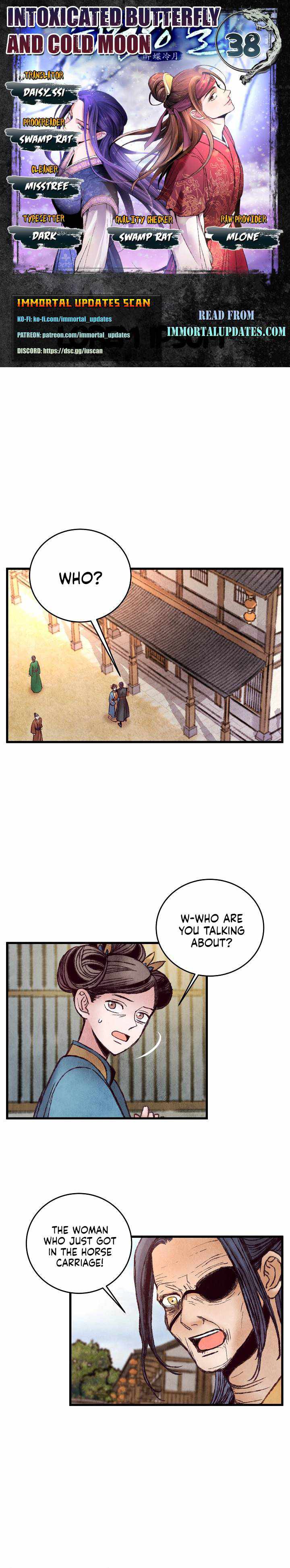 Intoxicated Butterfly and Cold Moon chapter 38 page 1