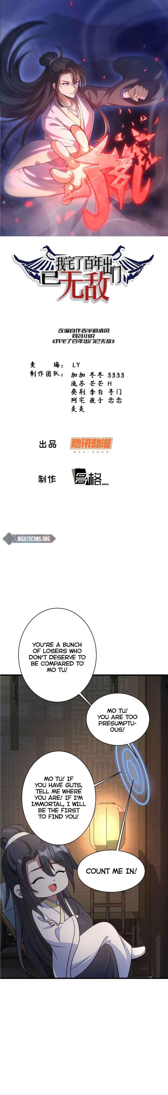 Invincible After a Hundred Years of Seclusion chapter 144 page 1