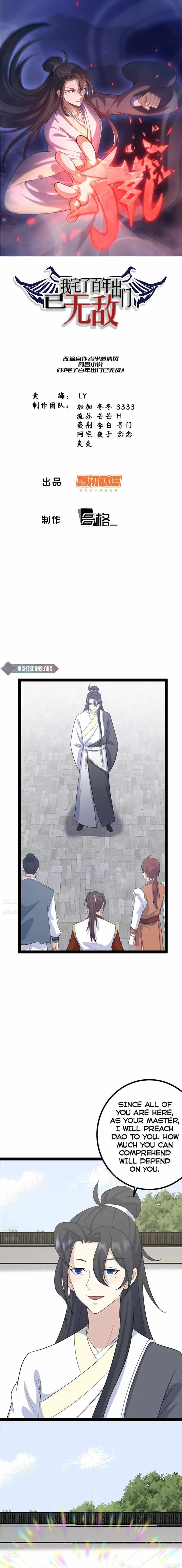 Invincible After a Hundred Years of Seclusion chapter 165 page 1