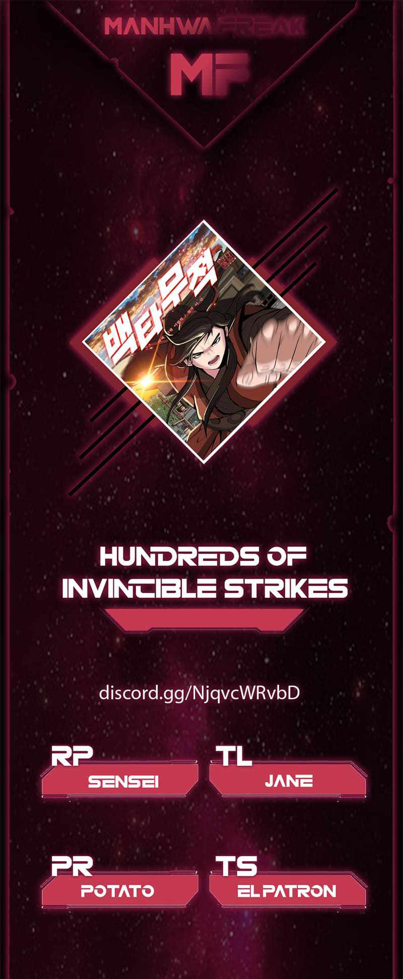 Invincible to 100 Hits chapter 1 page 1