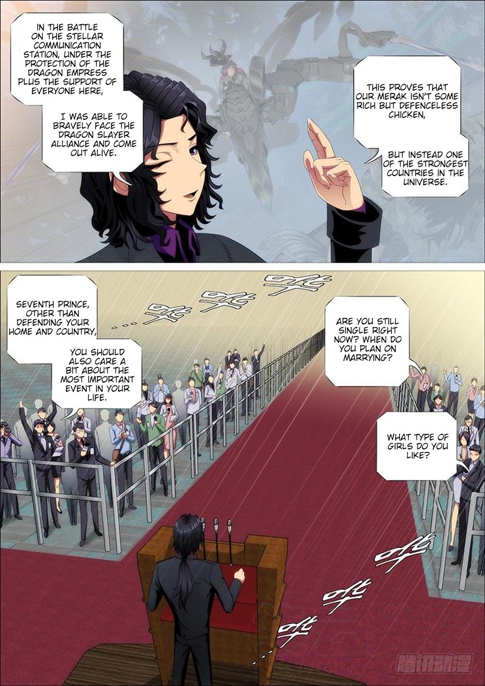 Iron Ladies chapter 320 page 8