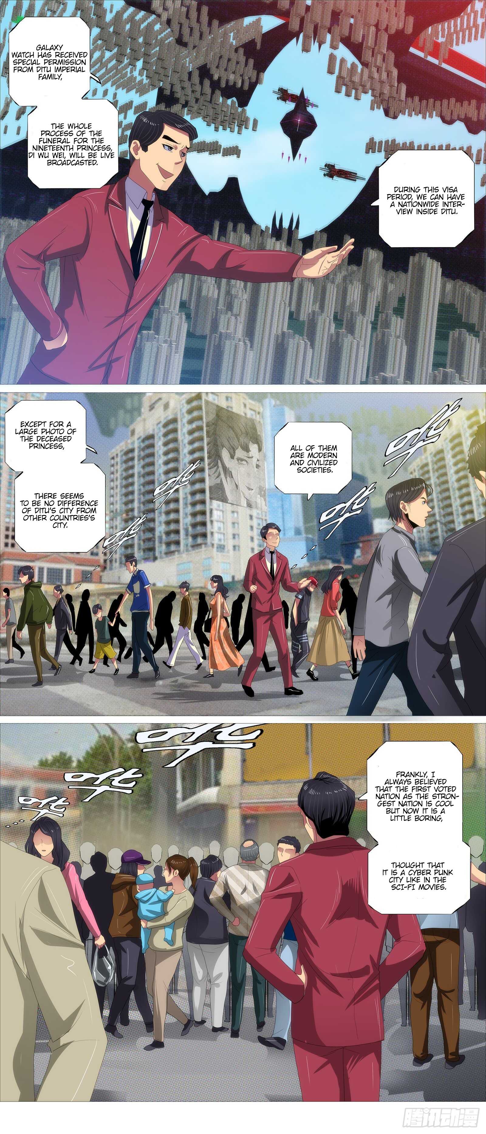 Iron Ladies chapter 375 page 11